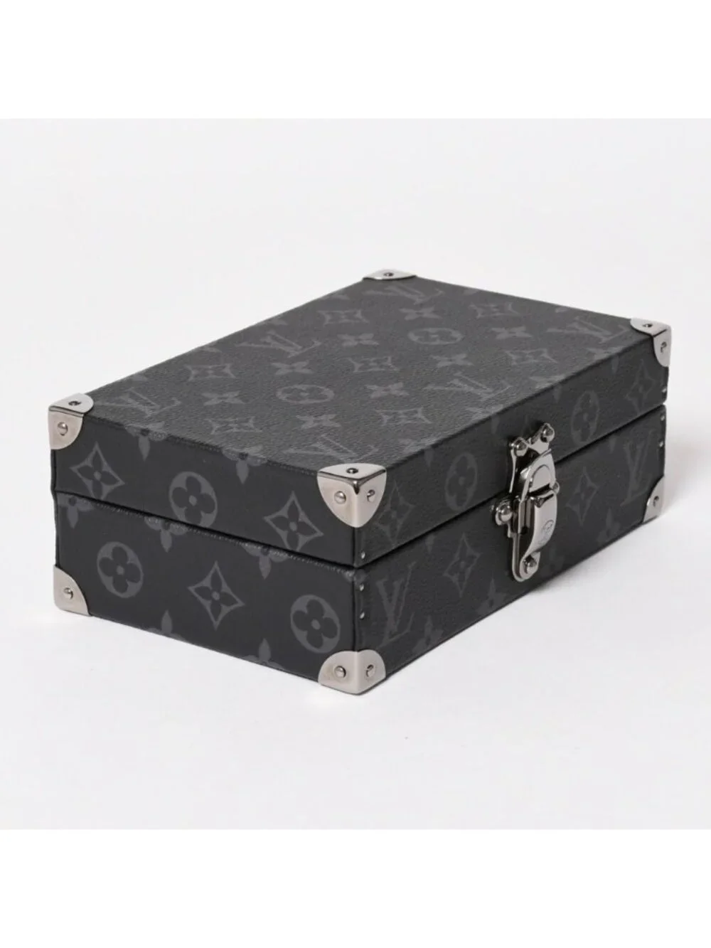 Louis Vuitton Bag Monogram Eclipse Mini Trunk Case Black